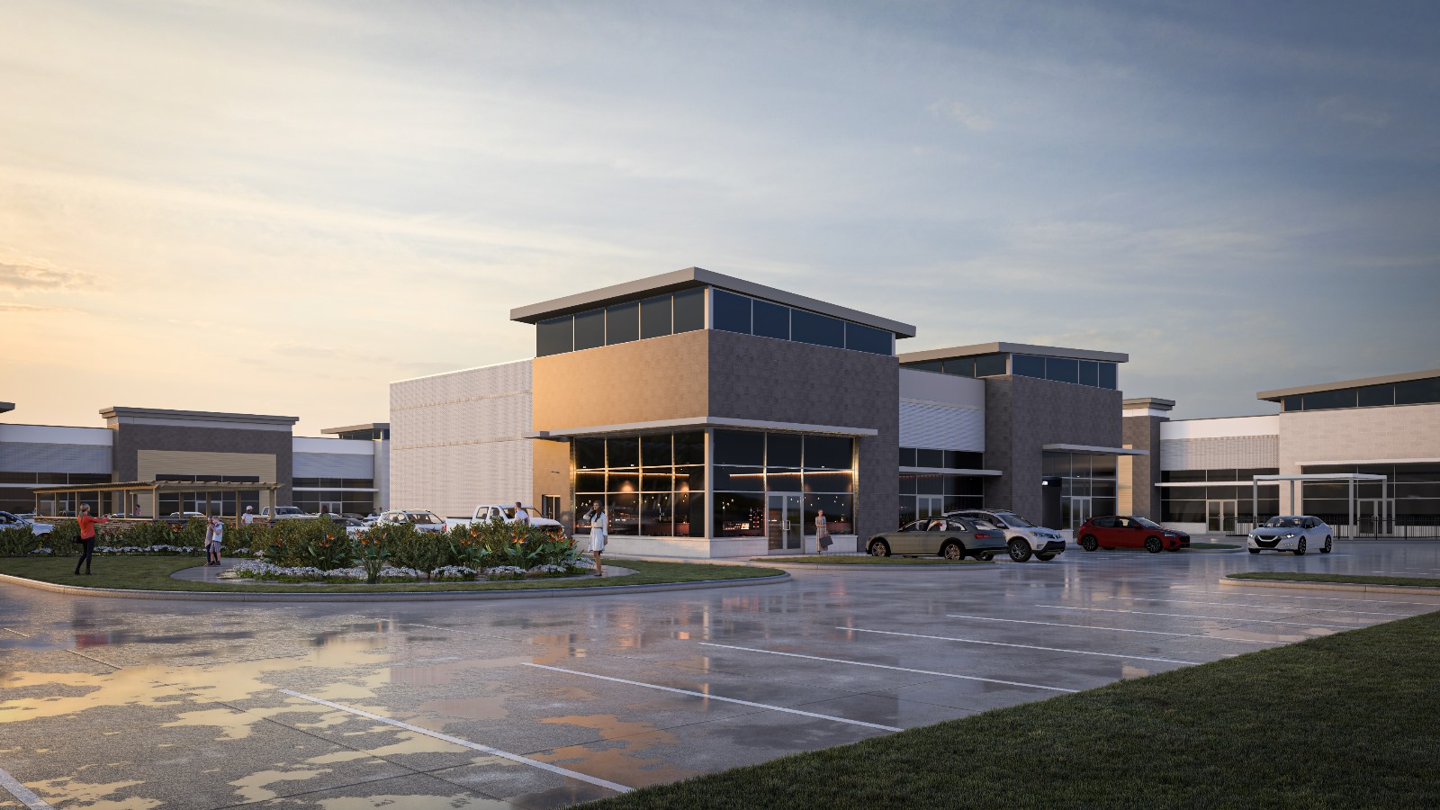QSR at SunGrowth Retail Center
